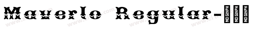 Maverlo Regular字体转换